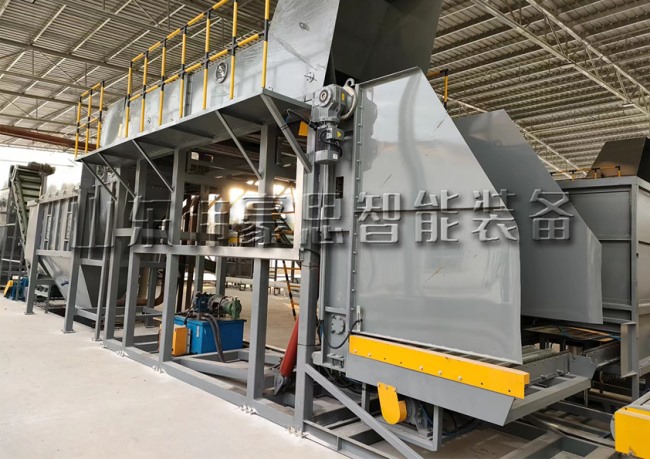 片堿翻垛式拆包機 全自動破袋卸料設(shè)備