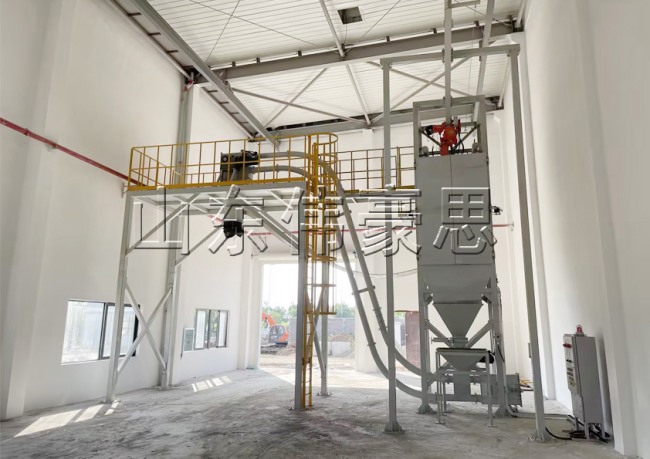 膨潤土自動噸袋拆袋機(jī) 噸包拆包卸料輸送線