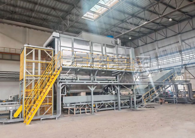 聚合硫酸鐵噸袋全自動(dòng)拆包機(jī)