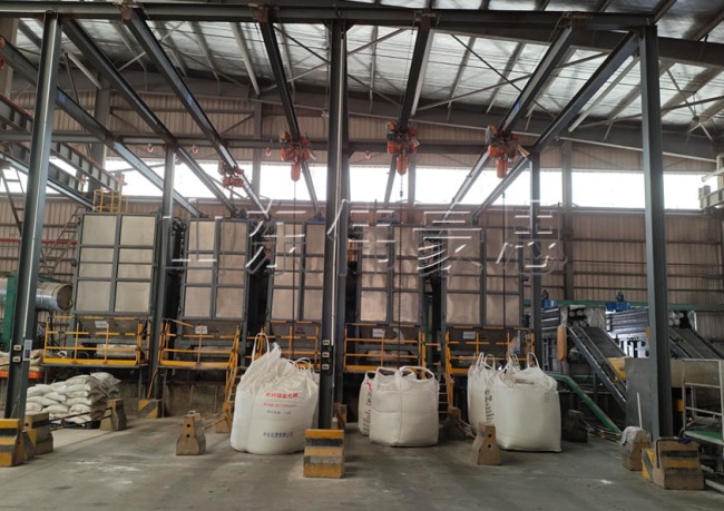 氯化銨自動噸袋拆包機(jī) 自動噸包投料站