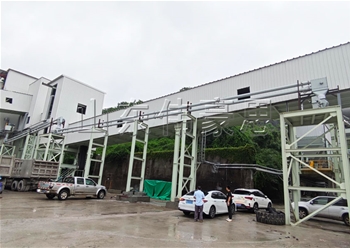 不銹鋼渣粉鑄石管管鏈輸送機(jī)