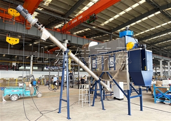 化工料自動拆包機+螺旋輸送機