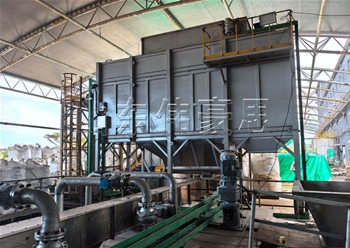 粉料側(cè)切式噸袋拆包機(jī) 津巴布韋全自動(dòng)噸包破包機(jī)現(xiàn)場(chǎng)