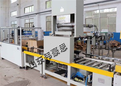 全自動(dòng)紙箱包裝生產(chǎn)線 開箱裝箱封箱系統(tǒng)