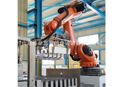 樹脂粉全自動碼垛設(shè)備 機(jī)械手碼垛機(jī)成套設(shè)備