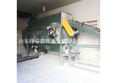 硫銨肥自動(dòng)拆包系統(tǒng) 自動(dòng)拆袋卸料站現(xiàn)場(chǎng)