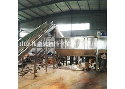 50KG燒堿自動拆包機的技術(shù)特點