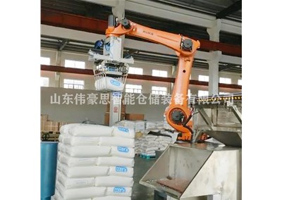 袋裝硅灰全自動拆垛機(jī) 智能袋料拆垛機(jī)器人