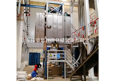 水泥全自動(dòng)噸包拆袋機(jī) 智能噸袋拆包機(jī)工作流程