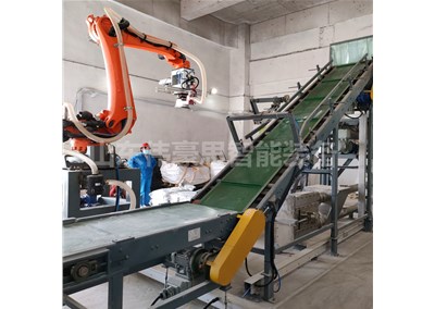 礦鹽自動拆袋機械手的工藝原理