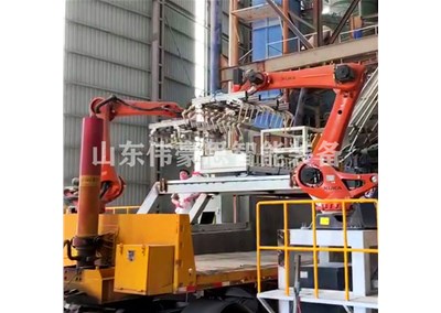 簡(jiǎn)述鈣肥自動(dòng)裝車機(jī)器人的工作步驟