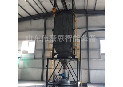 橡膠粉噸袋全自動(dòng)拆袋機(jī) 全密閉噸包卸料設(shè)備現(xiàn)場(chǎng)