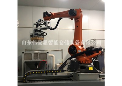 定制水溶肥拆垛拆包線 智能拆垛機(jī)械手實(shí)拍