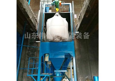 重鈣粉噸袋破袋機的操作流程是什么？