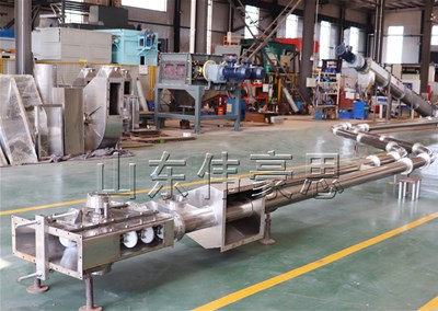 膨潤(rùn)土管鏈輸送機(jī) 管鏈粉料輸送機(jī)定制