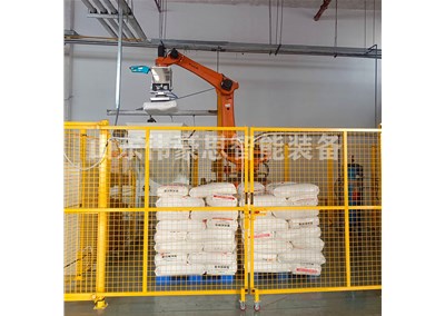 橡膠粉自動拆垛設備助力自動化工廠改造