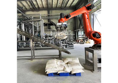 除塵灰全自動拆垛機的優(yōu)點多