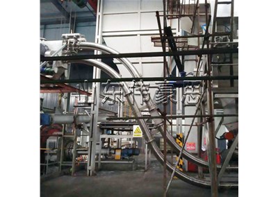 活性炭管鏈?zhǔn)捷斔蜋C 管鏈輸送設(shè)備案例