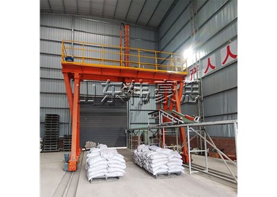 炭黑粉末桁架式裝車機 機械手自動裝車設備