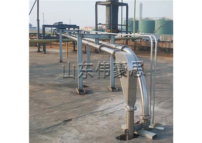 電池粉管鏈輸送機(jī) 粉體管鏈輸送系統(tǒng)優(yōu)勢