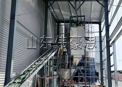 定制磷酸鹽噸包破包機 全自動噸包拆包機流程