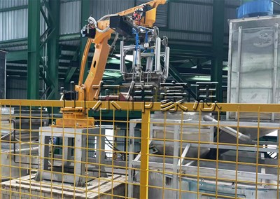 氯化銨全自動拆垛機(jī) 智能拆垛機(jī)器人定制