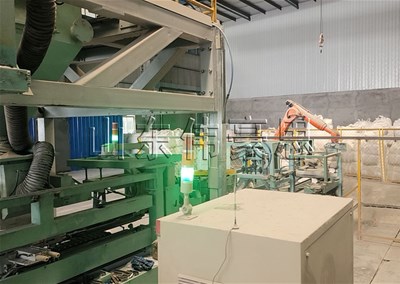 氧化鋅全自動包裝碼垛機(jī)的特點