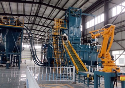 堵漏粉機(jī)器人拆包機(jī) 全自動(dòng)破袋機(jī)工作流程