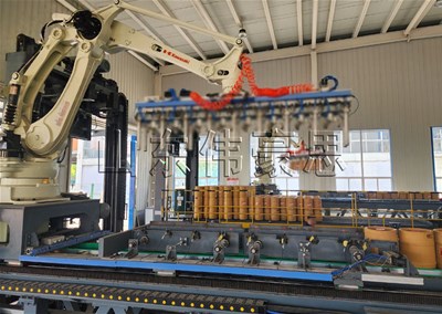 40KG桶料全自動(dòng)裝車機(jī)的作業(yè)過(guò)程