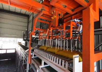 玉米纖維全自動裝車機 自動裝車機工作流程