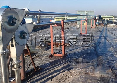 片堿管鏈式輸送機 管鏈輸送機非標定制