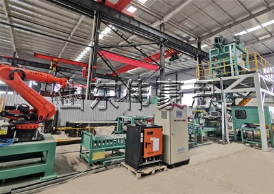 膩?zhàn)臃廴詣影b碼垛設(shè)備的生產(chǎn)流程