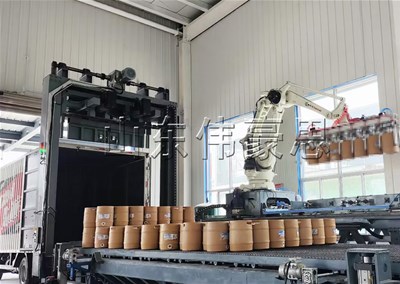 啤酒桶全自動(dòng)裝車機(jī)的工藝原理