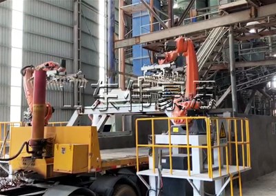 為什么水泥裝車(chē)機(jī)械手深受企業(yè)歡迎？