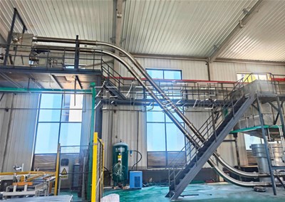 尿素管鏈?zhǔn)捷斔蜋C(jī)的工藝原理