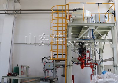 氧化鎂全自動(dòng)噸包秤 噸袋全自動(dòng)包裝機(jī)流程