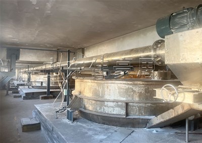 碳酸鈣粉管鏈?zhǔn)捷斔蜋C(jī)的物料輸送流程