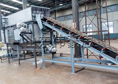 氫氧化鈉自動破袋機的工作流程