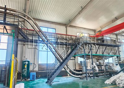 聚乙烯管鏈輸送機如何布置？