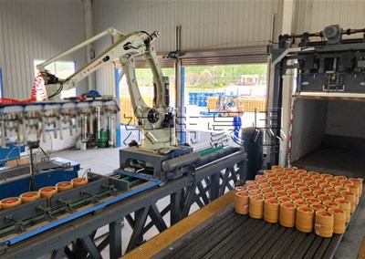 啤酒桶全自動裝車機 推進式自動裝車機流程