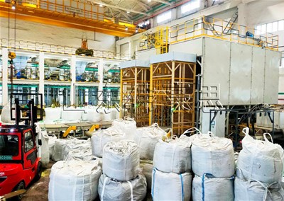 粗硫酸鎳噸包自動破袋機 全自動噸袋拆包機流程