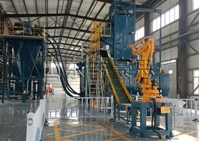 尿素顆粒全自動破袋機 自動機器人拆包機流程