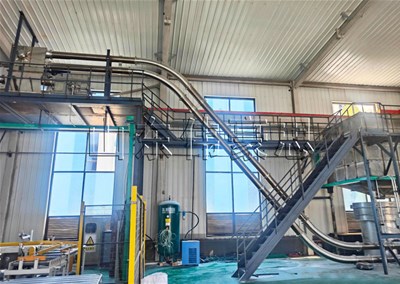 濰坊管鏈輸送機廠家 豆粕管鏈式輸送機