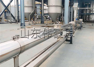 高嶺土管鏈輸送機的優(yōu)點是什么？