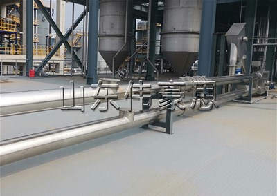 氯化銨管鏈?zhǔn)捷斔蜋C(jī) 管鏈輸送機(jī)非標(biāo)定制