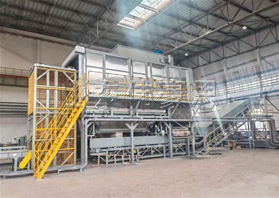 碳酸鈣噸袋全自動破袋機(jī)的工作原理