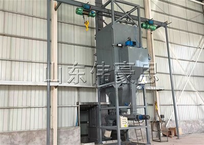 氫氧化鈣自動噸袋拆袋機的主要特點