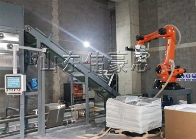 氧化鋁自動拆袋機器人是如何工作的？