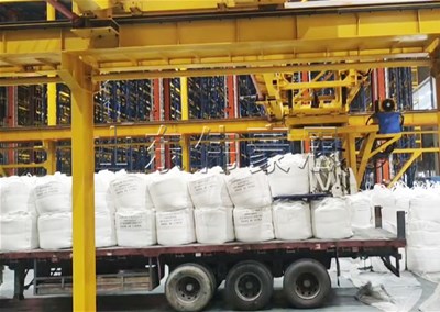 氧化鋁自動噸袋裝車機 噸包全自動裝車機流程