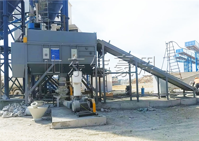 水泥拆包機(jī)+氣力輸送系統(tǒng)